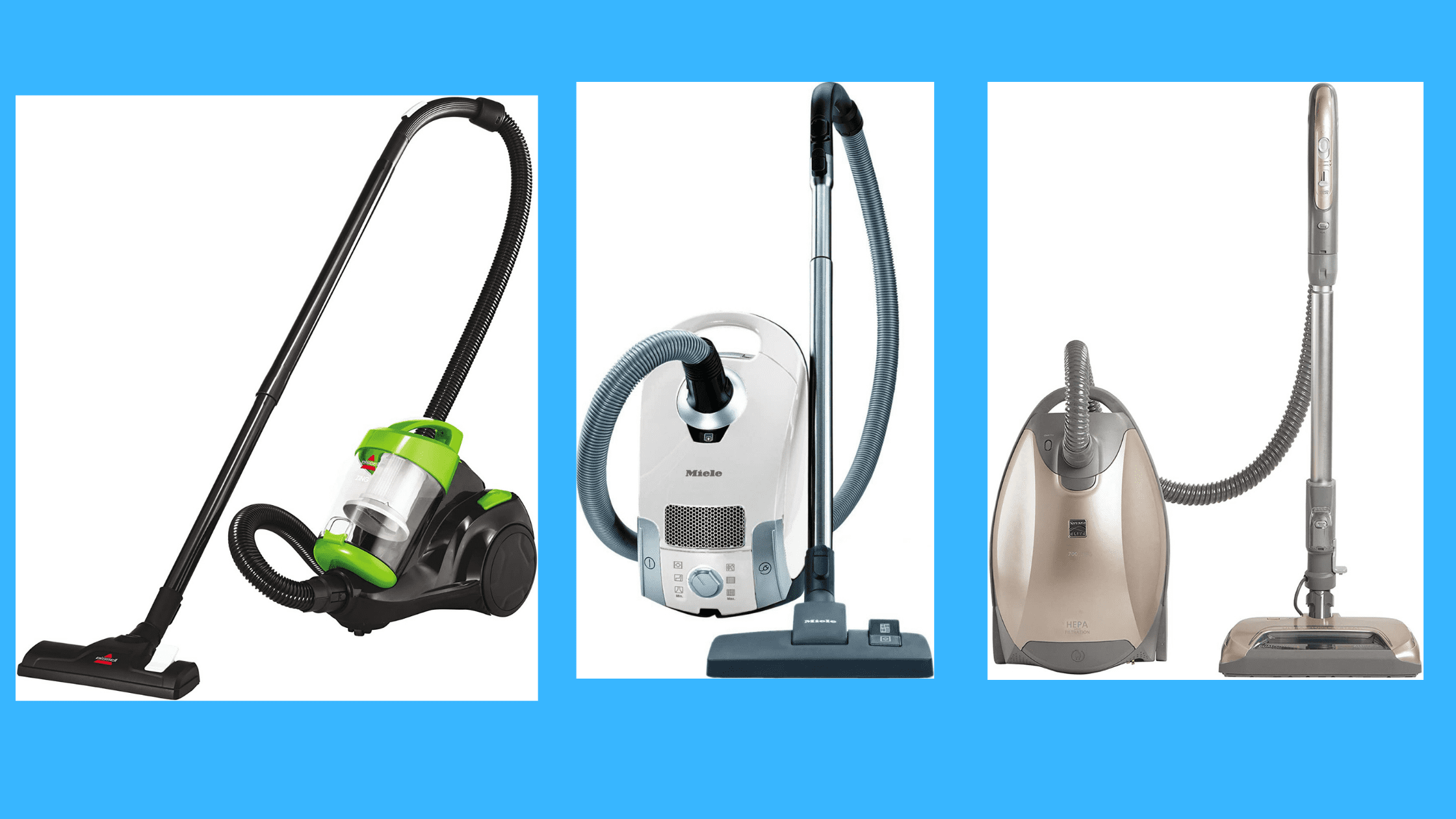 Canister vacuums