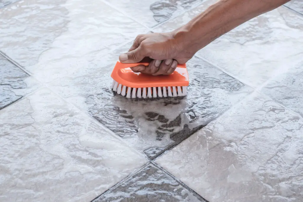 Best Way To Get Paint Off Tile Floor