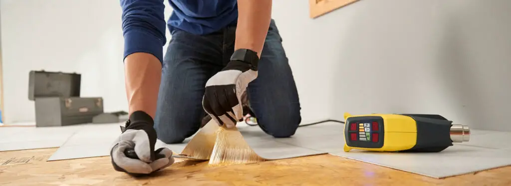 How To Remove Stick On Floor Tiles