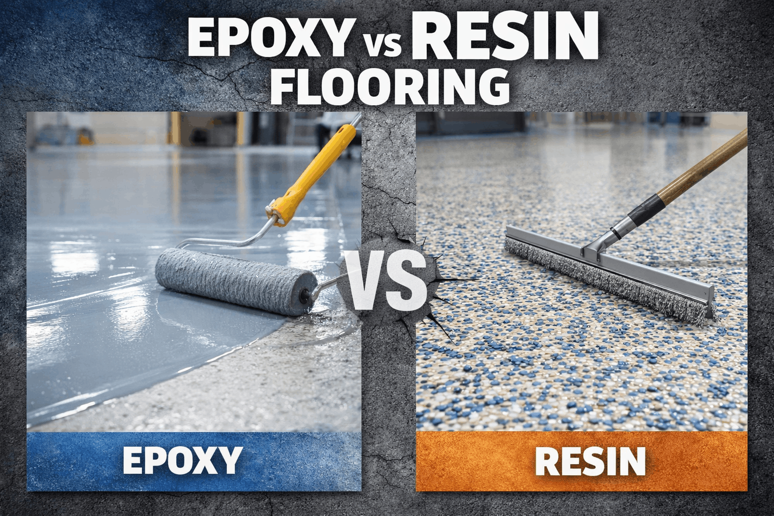 Epoxy vs Resin Flooring
