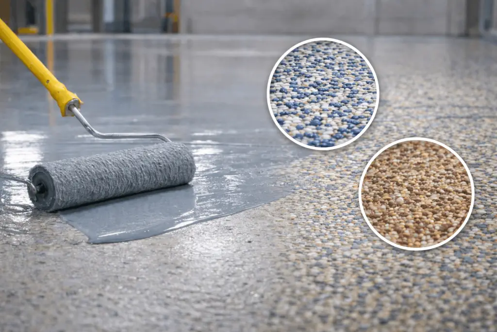 Epoxy vs Resin Flooring